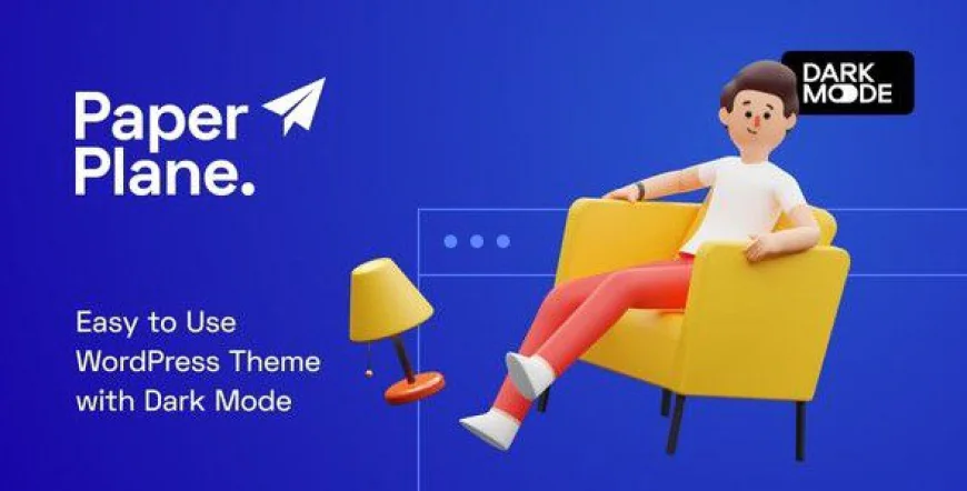 Paper Plane v1.1.7 - Chủ đề blog WordPress hiện đại